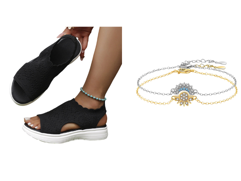 π‘49% OFF NOW ! π Women's Breathable Knit Platform Sandals β Air-permeable knit upper, cushioned sole & lightweight comfy summer footwear β¨