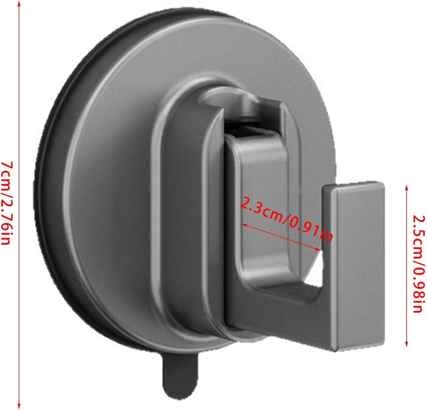 Suction Cup Hook - No Drill, No Trace & Reusable