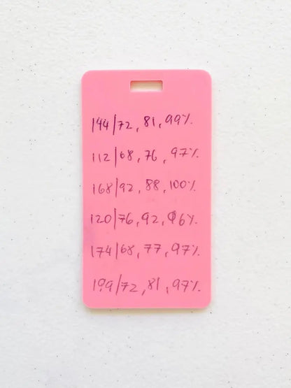 🩺Erasable Badge Note | Dual-Side Writable, Fade-Proof & No Blur (🖊Write. Wipe. Repeat.)
