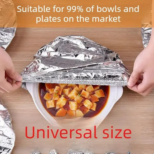 Universal Disposable Thermal Cover for Food