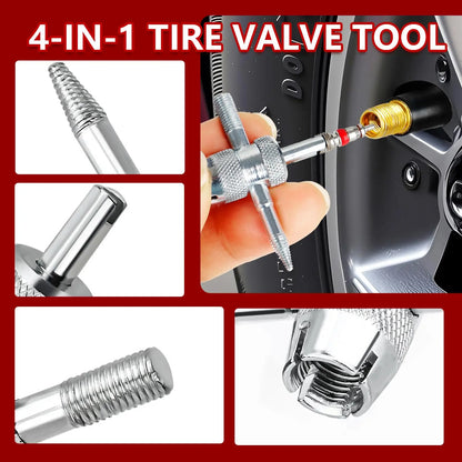13-Piece Set Quick Change Tire Valve Tool Kit
