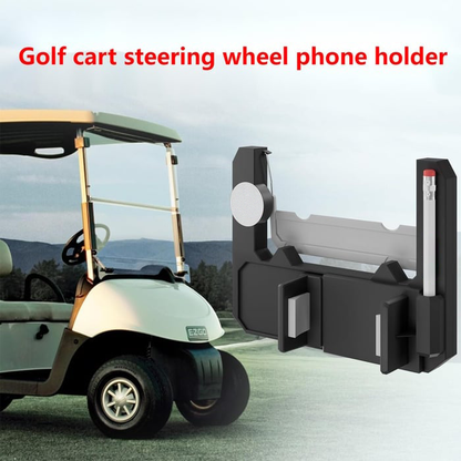 🔥Hot Sale🌟⛳ Golf cart steering wheel phone holder