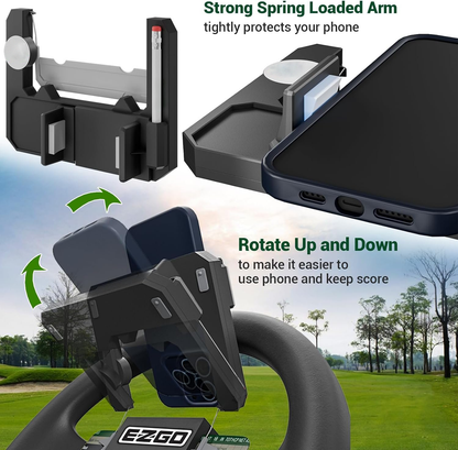 🔥Hot Sale🌟⛳ Golf cart steering wheel phone holder