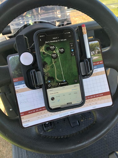 🔥Hot Sale🌟⛳ Golf cart steering wheel phone holder