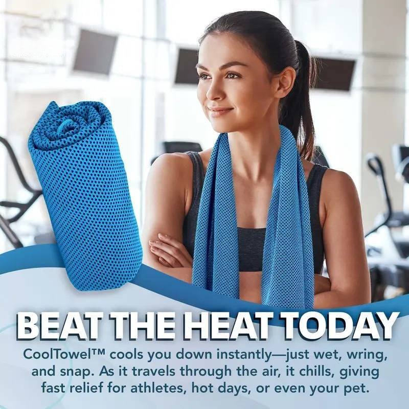 🎁 Buy one, Get one free🔥🔥 Absorbent cooling towel, can be used anytime, anywhere!