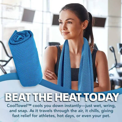 🎁 Buy one, Get one free🔥🔥 Absorbent cooling towel, can be used anytime, anywhere!