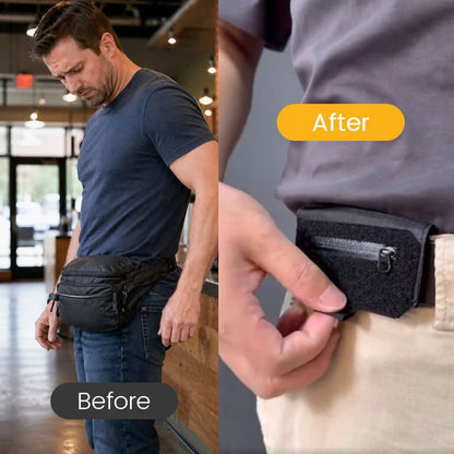 💳Slim Belt Wallet — Zero Bulk For Your Everyday Carry