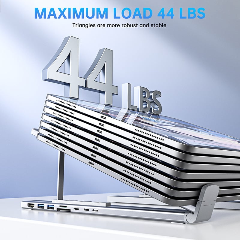 🏠💻 8-in-1 USB-C Laptop Stand