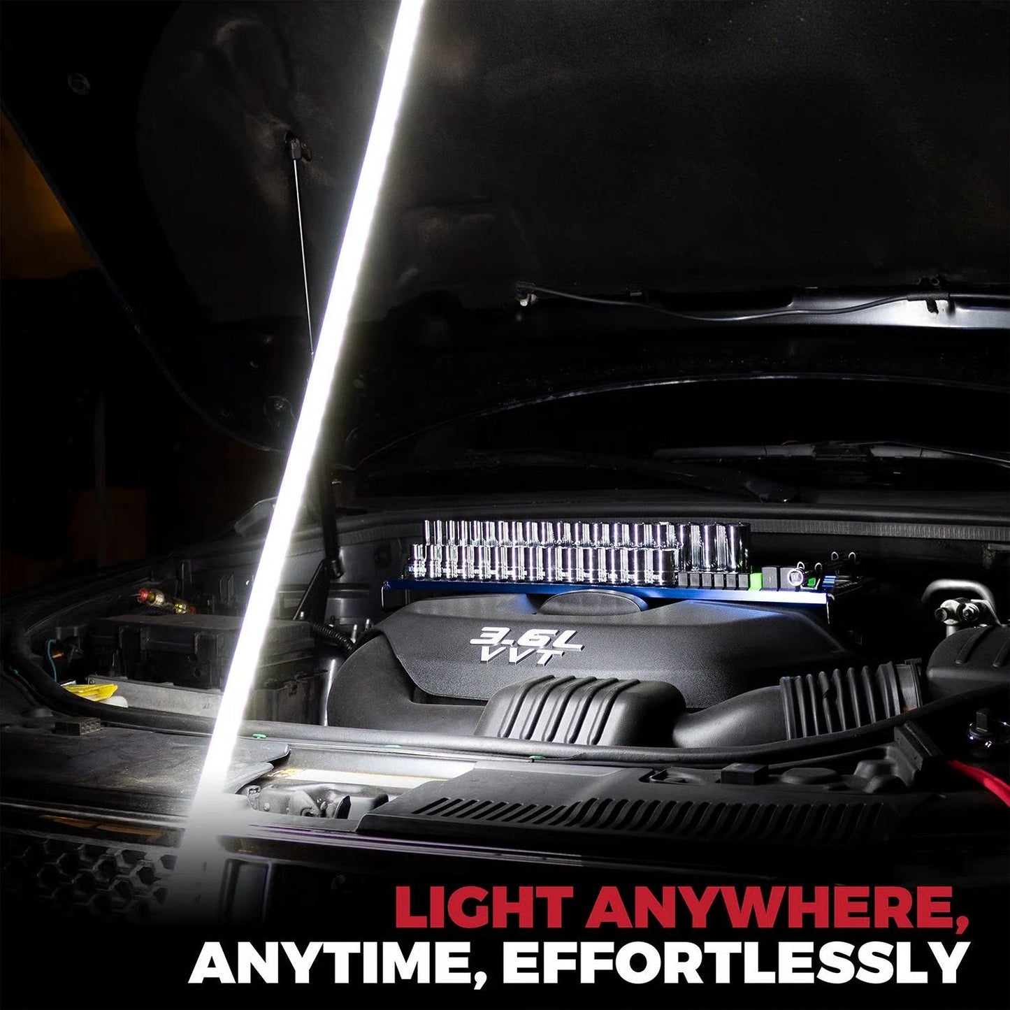 LED Flashlight Stick-🔋Extra-long battery life-7 hours⌛