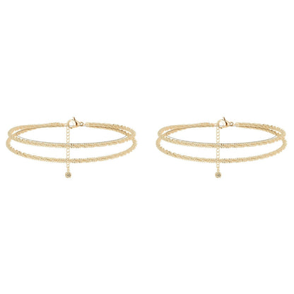 🥰Dainty Layered Waterproof Anklet For Women