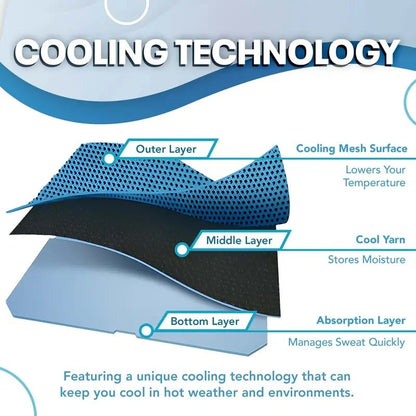 🎁 Buy one, Get one free🔥🔥 Absorbent cooling towel, can be used anytime, anywhere!