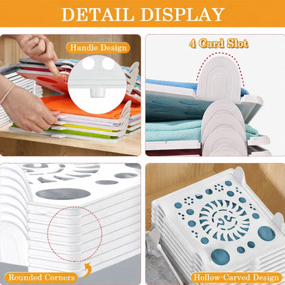 👕 Lazy Folding Board – Neat Clothes in Seconds