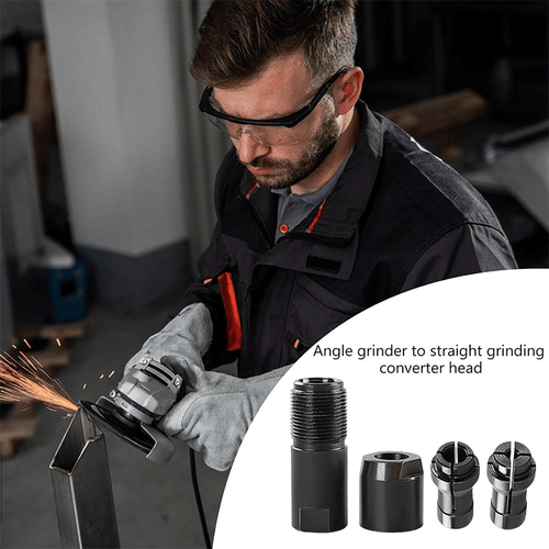 🔥Angle Grinder Conversion Accessoriest - Fits 100mm/4" Grinders (M10x1.5 Thread)