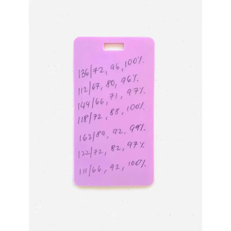 🩺Erasable Badge Note | Dual-Side Writable, Fade-Proof & No Blur (🖊Write. Wipe. Repeat.)