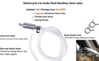 Father's Day Sale 49% OFF - 💥Brake Bleeder Hose One Way Check Valve