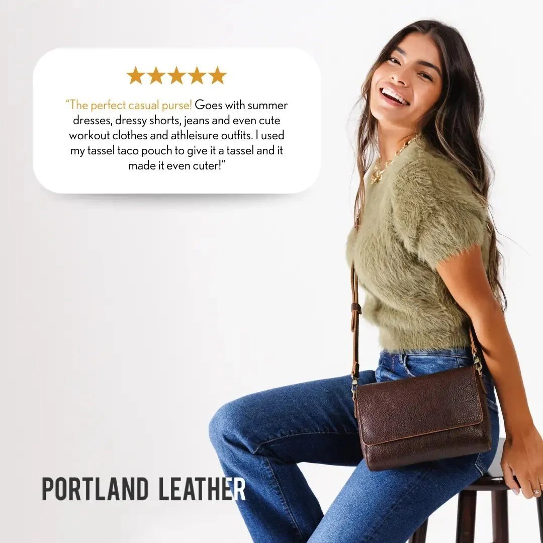👜 Premium Leather Crossbody Bag – Minimalist Style, Everyday Essential