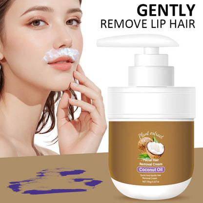 Coconut Facial Hair Removal Cream