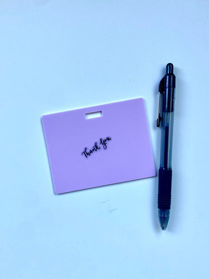 🩺Erasable Badge Note | Dual-Side Writable, Fade-Proof & No Blur (🖊Write. Wipe. Repeat.)