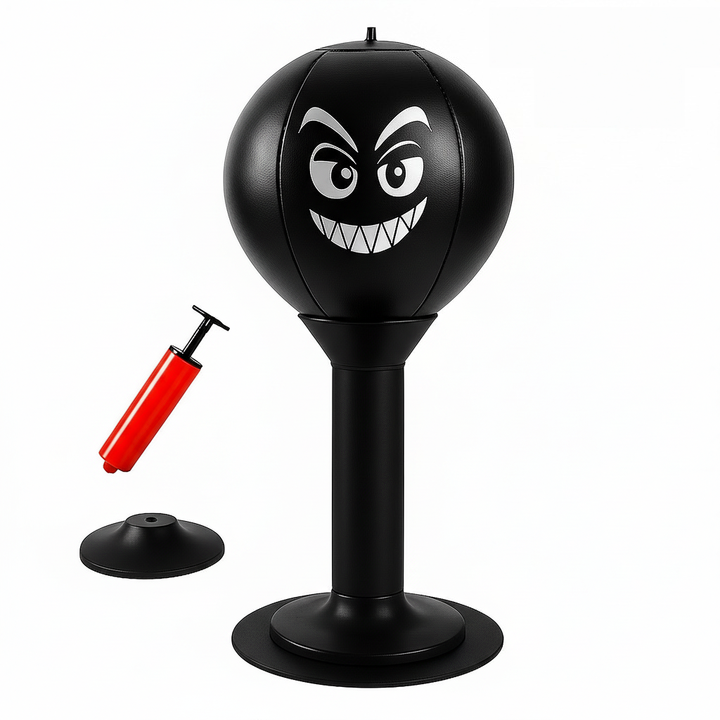 Desk Punching Bag Desktop Toy with Strong Suction Cup