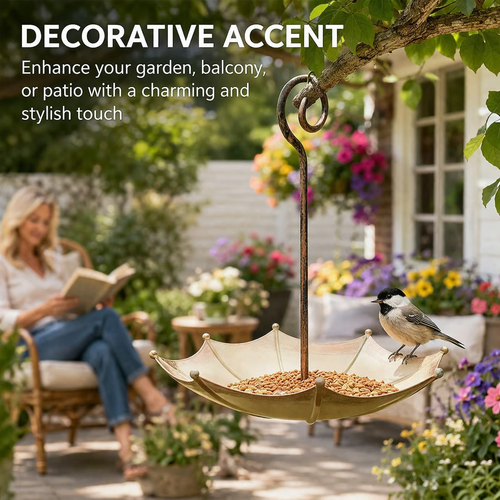 🐦Mini Umbrella Bird Feeder — Whimsical Garden Charm