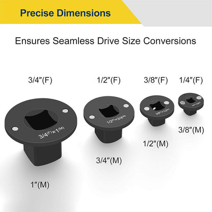 🔥Tools for confined spaces 🔥 Low Profile Impact Socket Adapter Set