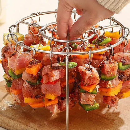 Free anti-scald gloves for a limited time🥩Air Fryer Vertical Kebab Grill + Free Heat Resistant Gloves 🍤