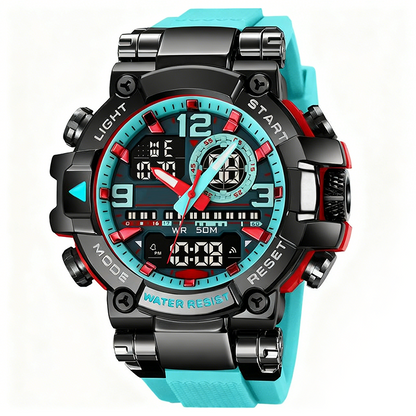 Multifunctional LED Digital Watch – Rugged & Smart ⌚