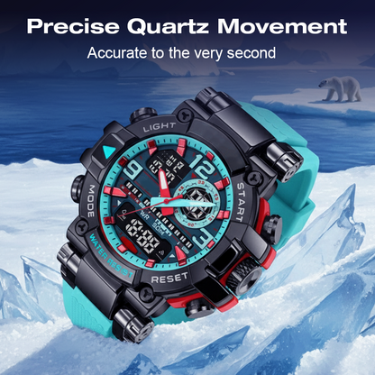 Multifunctional LED Digital Watch – Rugged & Smart ⌚