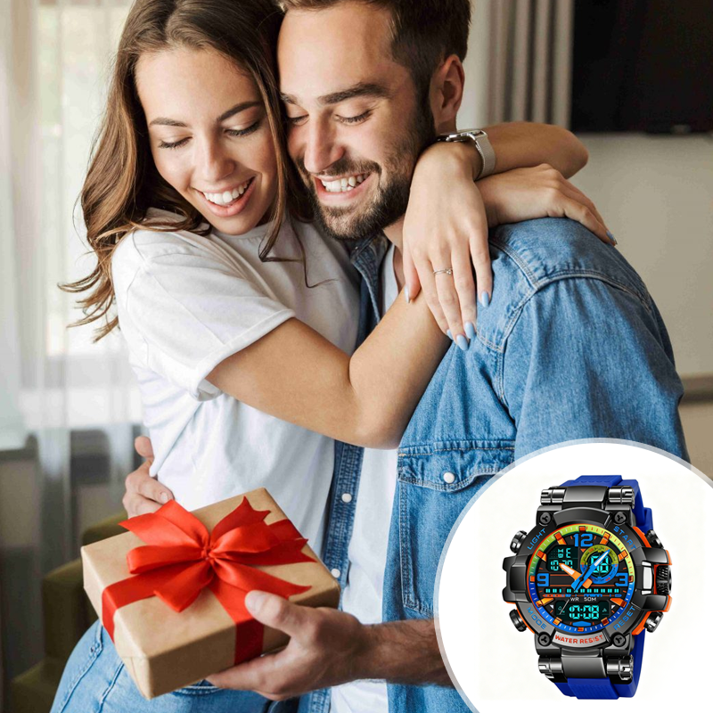 Multifunctional LED Digital Watch – Rugged & Smart ⌚