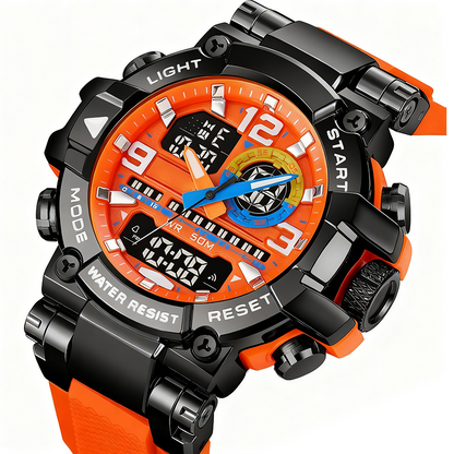 Multifunctional LED Digital Watch – Rugged & Smart ⌚