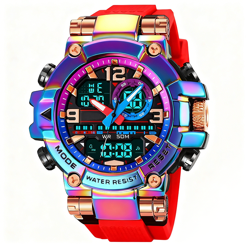 Multifunctional LED Digital Watch – Rugged & Smart ⌚