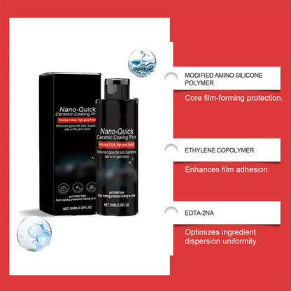 Quick-Effect High-Gloss Car Detailing Spray