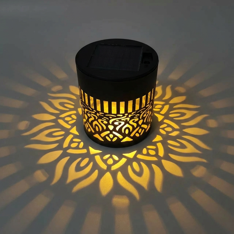 ✨Solar Mandala Wall Light | Outdoor Garden Fence Projector Lamp 🪐🌌