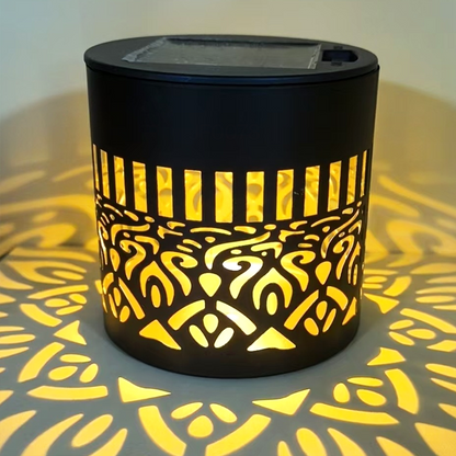 ✨Solar Mandala Wall Light | Outdoor Garden Fence Projector Lamp 🪐🌌