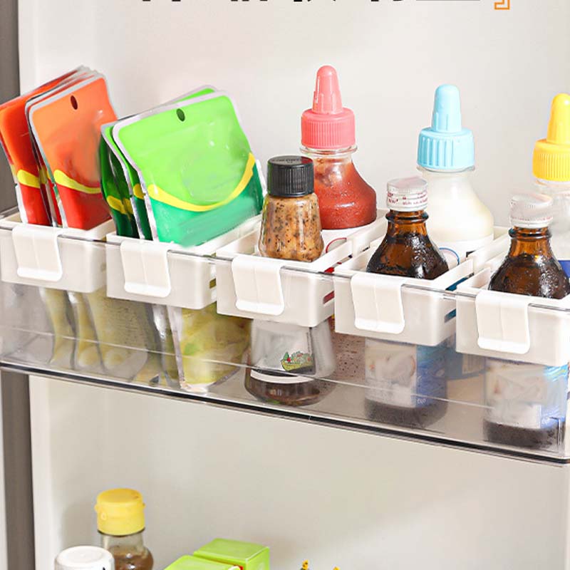 🔥Hot Sale✨Adjustable Fridge Organizer Divider