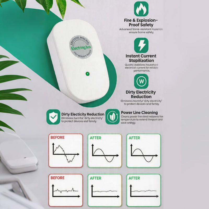 Plug-In Intelligent Electricity Saving Box