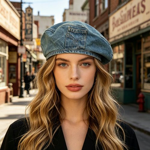 Limited Time Only✨Women's Vintage Denim Beret