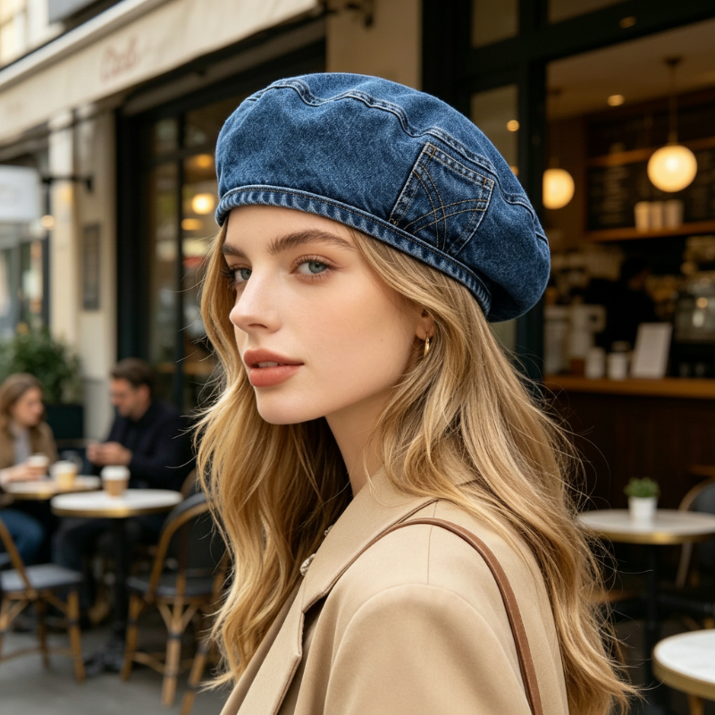 Limited Time Only✨Women's Vintage Denim Beret