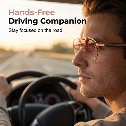 Smart Audio Glasses with Bluetooth 5.4