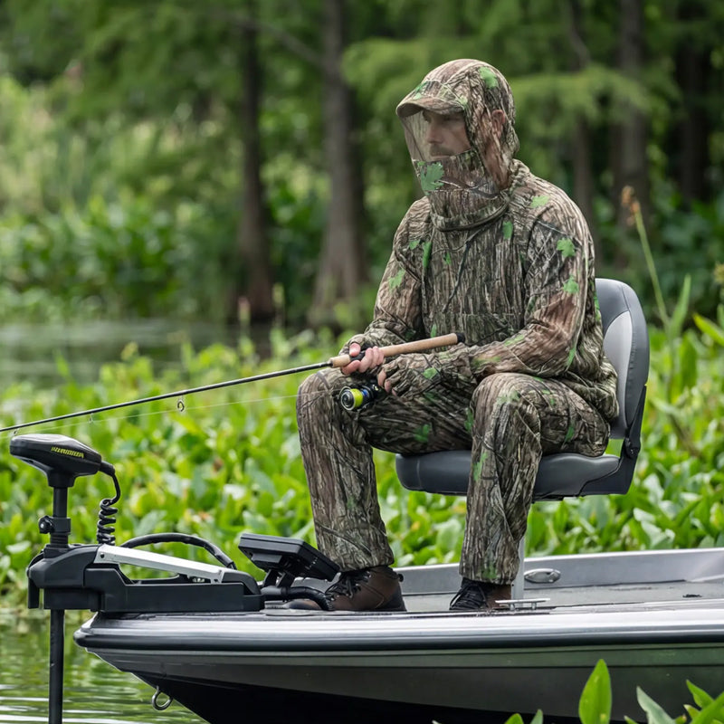 🦟 LIMITED-TIME 50% OFF! ✨ Lightweight Full-Coverage Mosquito Suit with Hood & Face Panel – Breathable, Camo, Bug-Proof 🪵