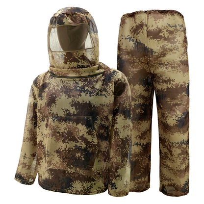 🦟 LIMITED-TIME 50% OFF! ✨ Lightweight Full-Coverage Mosquito Suit with Hood & Face Panel – Breathable, Camo, Bug-Proof 🪵