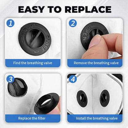 Reusable Carbon Filter Dust Mask