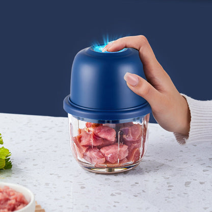 🔥HOT SALE 48% OFF🧑‍🍳Cordless Multifunctional Mini Electric Food Processor, Wireless Portable Kitchen Chopper for Minced Meat, Garlic & Baby Puree, Fast Food Prep Kitchen Helper