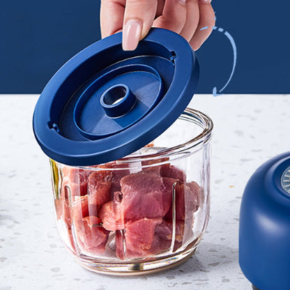 🔥HOT SALE 48% OFF🧑‍🍳Cordless Multifunctional Mini Electric Food Processor, Wireless Portable Kitchen Chopper for Minced Meat, Garlic & Baby Puree, Fast Food Prep Kitchen Helper