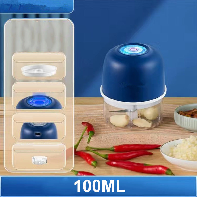 🔥HOT SALE 48% OFF🧑‍🍳Cordless Multifunctional Mini Electric Food Processor, Wireless Portable Kitchen Chopper for Minced Meat, Garlic & Baby Puree, Fast Food Prep Kitchen Helper